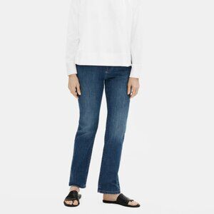 Eileen Fisher midrise straight leg jeans size 0